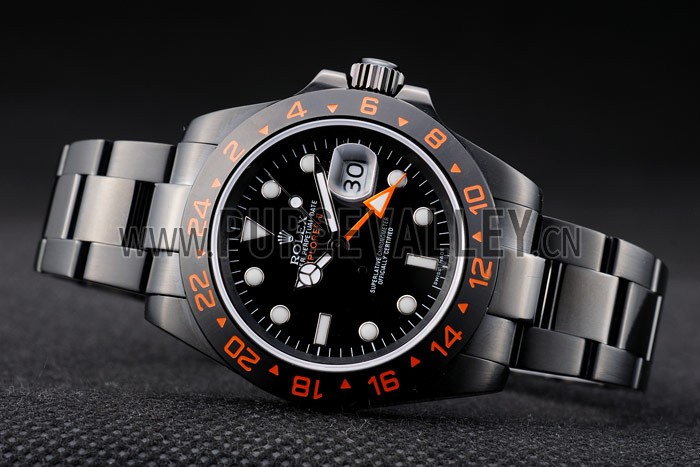 Rolex Swiss Explorer Black Ceramic Bezel Black Dial Tachymeter 98240