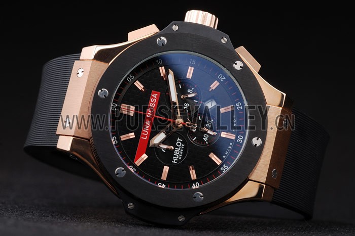 Hublot Limited Edition Luna Rosa Gold Dial Watch