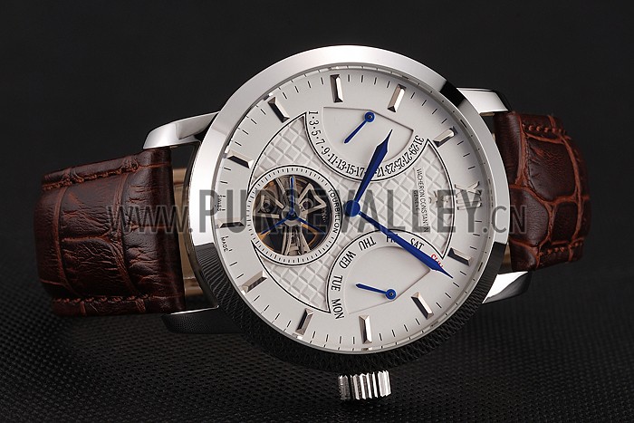 Vacheron Constantin Luxury Leather Watch 80228