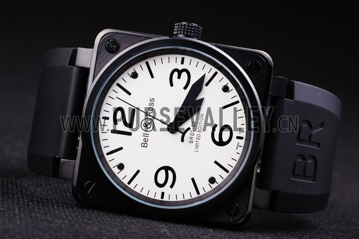 BR01-92 Carbon-White Dial-br10