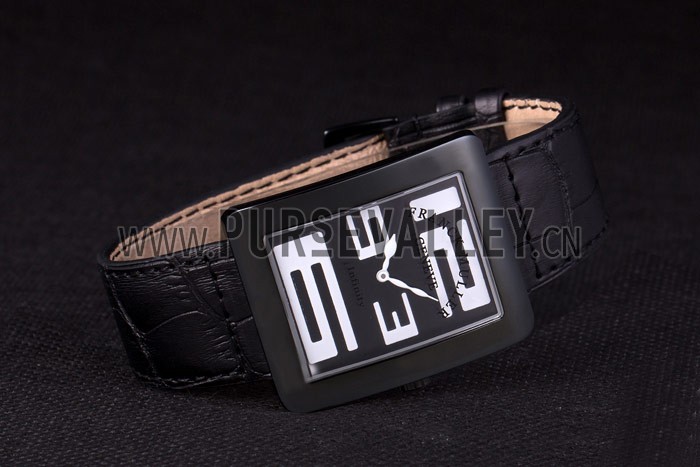 Franck Muller Infinity White Dial Numbers Black Croco Bracelet 80272