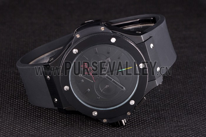 Hublot Limited Edition Ayrton Senna Black Dial Watch