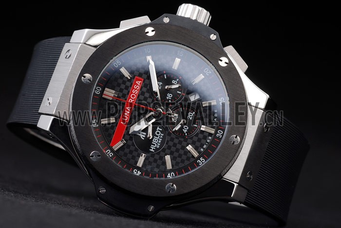 Hublot Limited Edition Luna Rosa Black Dial Watch