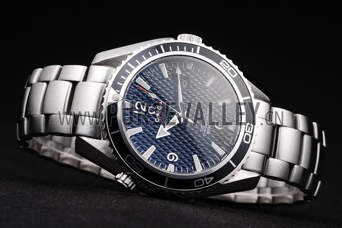 Omega Seamaster Planet Ocean Co-axial Black Case Black Dial 98103