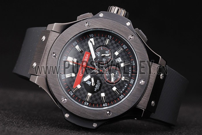 Hublot Limited Edition Luna Rosa Black Dial Watch