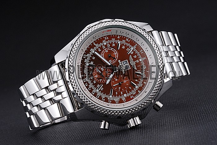 Breitling Bentley 6.75 Speed Bronze Dial Stainless Steel Case And Bracelet 622213
