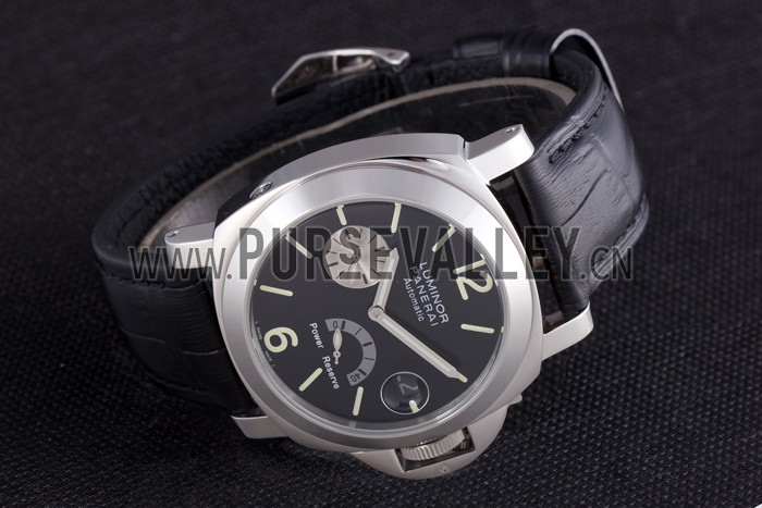 Panerai Luminor Power Reserve Black Dial-pa06