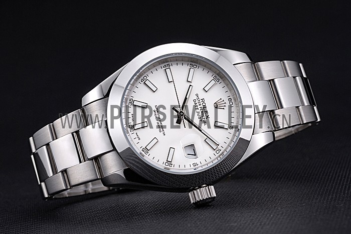 Rolex Datejust Stainless Steel Case White Dial 622266