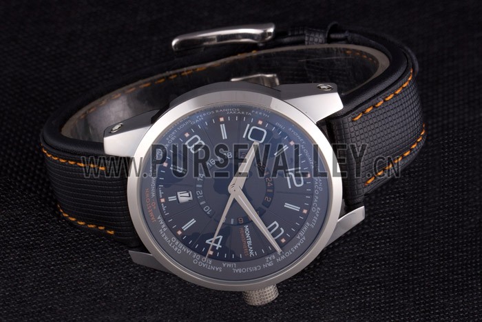 Montblanc Timewalker Hemispheres Leather Strap 621625