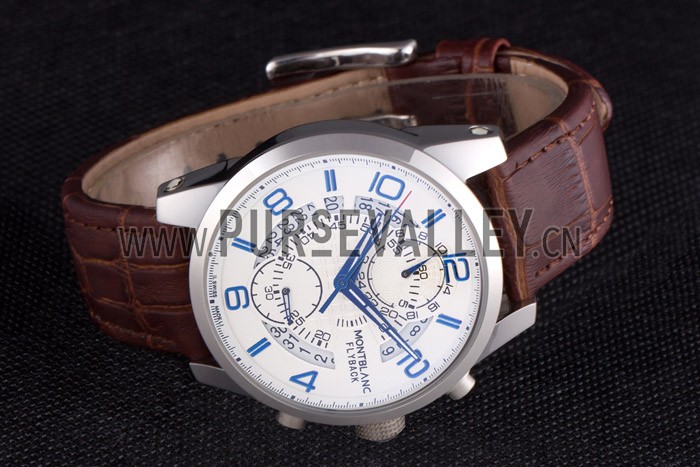Montblanc Flyback Brown Leather Band 621626