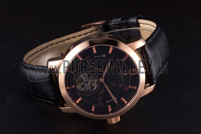 Vacheron Constantin Luxury Leather Watch 80227