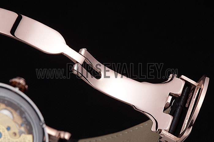 Cartier Rotonde Flying Tourbillon Black Dial 621957