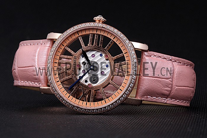 Cartier Rotonde Skeleton Flying Tourbillon Light Pink 621960