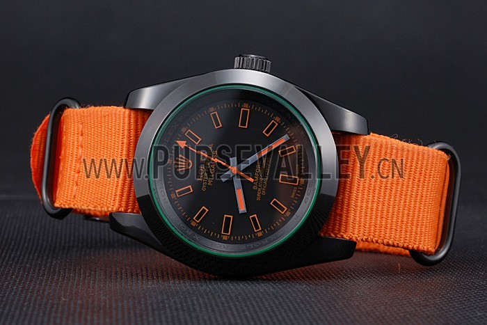 Rolex Milgauss Bamford Orange Nylon Strap 622003