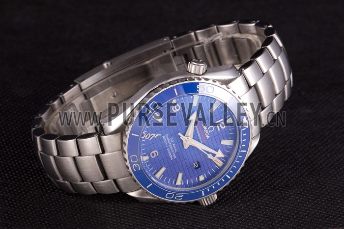 Omega James Bond Skyfall Watch with Blue Dial and Blue Bezel om230 621382