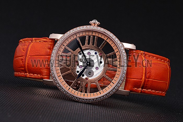 Cartier Rotonde Skeleton Flying Tourbillon Orange 621959
