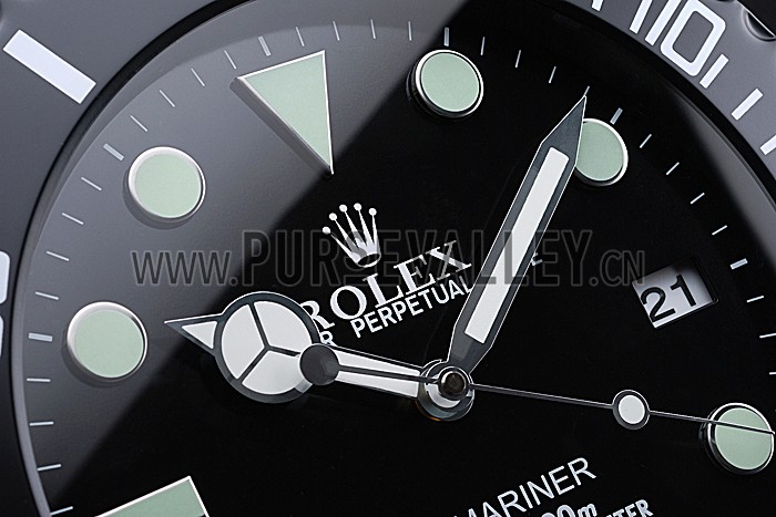 Rolex Submariner Wall Clock Black 622474