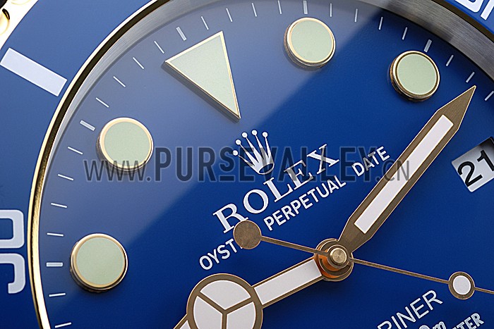 Rolex Submariner Wall Clock Blue 622475