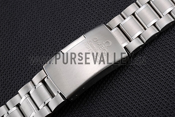 Omega Brushed Stainless Steel Link Bracelet 622484