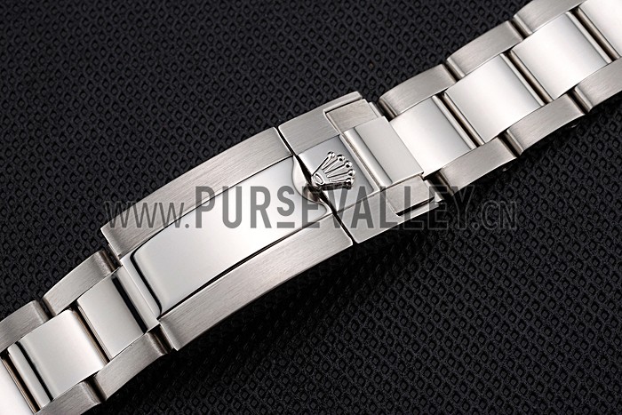 Rolex Polished and Brushed Stainless Steel Link Bracelet 622492
