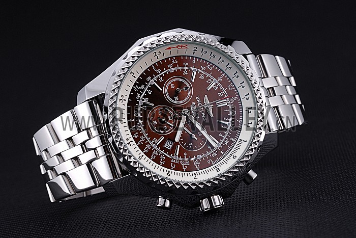 Breitling Bentley Motors T Bronze Dial Stainelss Steel Bracelet 622519
