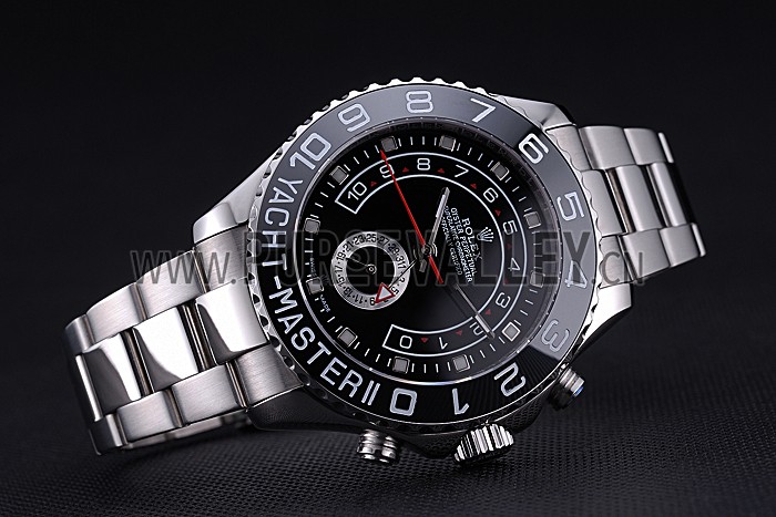 Rolex Yacht - Master II Black Dial Stainless Steel Bracelet 622541