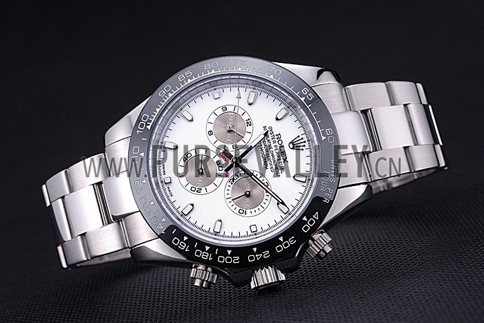 Rolex Cosmograph Daytona White Dial Stainless Steel Bracelet 622542