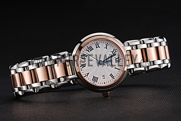 Longines PrimaLuna Stainless Steel And Gold Case Roman Numerals 622586