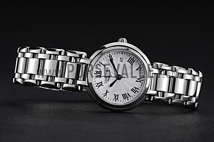 Longines PrimaLuna Stainless Steel Case Roman Numerals 622587