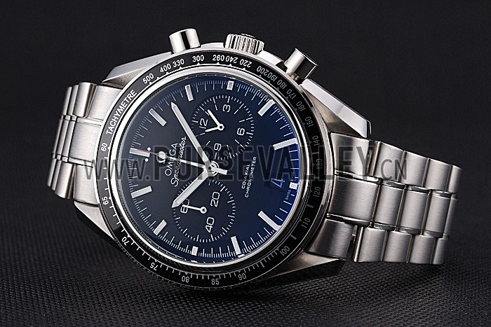 Omega Speedmaster Black Dial Stainless Steel Case And Bracelet 622801
