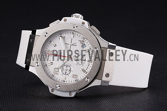 Hublot Big Bang White Strap White Dial Watch