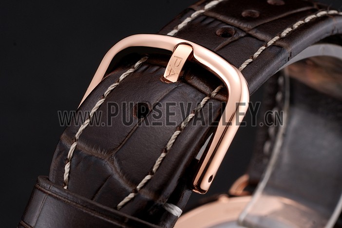 Swiss Panerai Radiomir Oro Rosso Brown Dial Rose Gold Case Brown Leather Strap