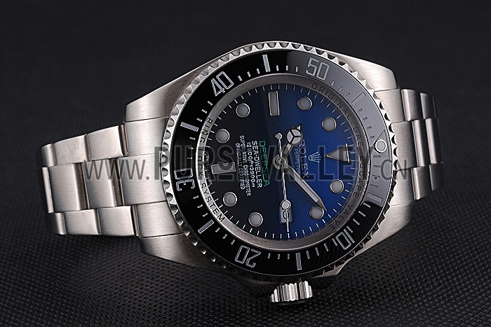 Swiss Deepsea Dweller James Cameron Black Dial Stainless Steel Case And Bracelet 622847