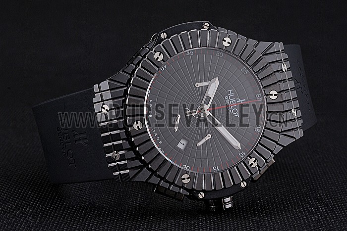 Hublot Big Bang Caviar Black Dial Black Case