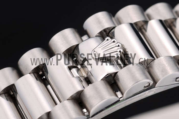 Rolex Swiss DateJust Polished Stainless Steel Bezel Grey Dial 42000