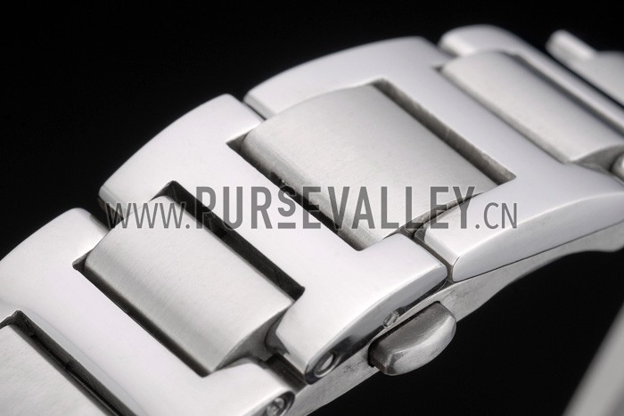 Cartier Ballon Bleu 42mm White Dial Stainless Steel Case And Bracelet