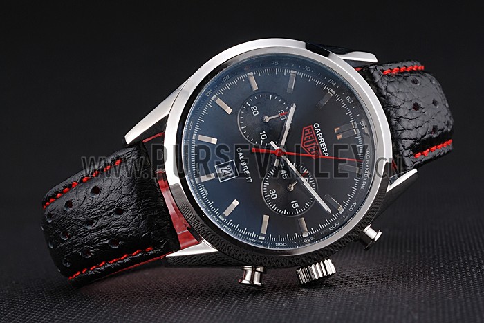 Tag Heuer Carrera Calibre 17 Burgundy Dial 622066
