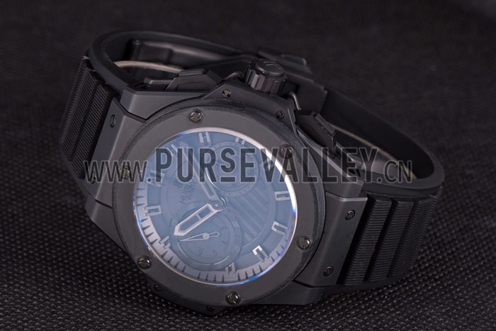 Swiss Hublot King Power Black Dial with Rubber Band shb10 621403