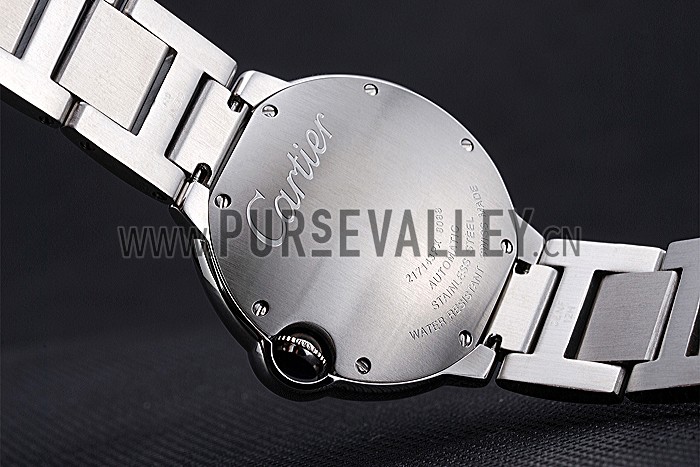 Swiss Cartier Diamonds Ballon Bleu Stainless Steel 622062