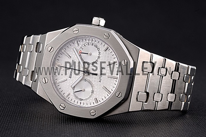 Swiss Audemars Piguet Royal Oak White Dial Stainless Steel Case And Bracelet 622872