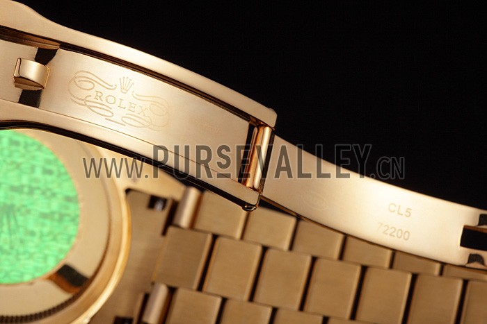 Swiss Rolex Day-Date Diamonds Yellow Gold-srl184 621614