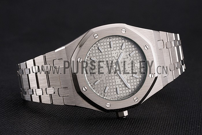 Audemars Piguet Royal Oak Fondation Gray Dial Stainless Steel Case And Bracelet