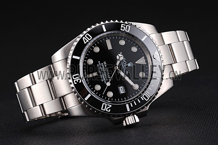 Rolex Sea Dweller Black Dial Stainless Steel Case And Bracelet 622837