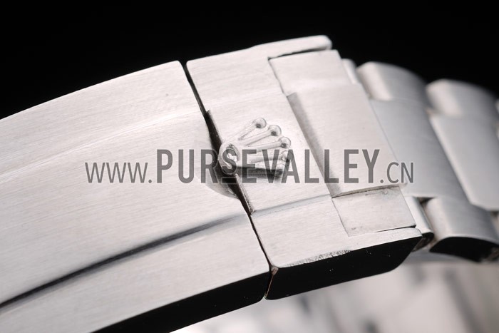 Rolex Swiss Explorer Stainless Steel Bezel Black Dial 42002