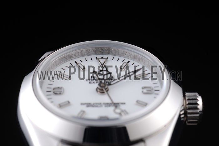 Rolex Explorer Polished Stainless Steel White Dial 98088