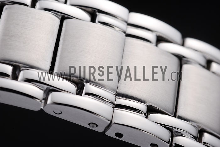 Cartier Tank Americaine 37mm White Dial Stainless Steel Case And Bracelet