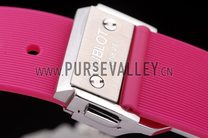 Hublot Big Bang Tutti Frutti Pink Strap White Dial