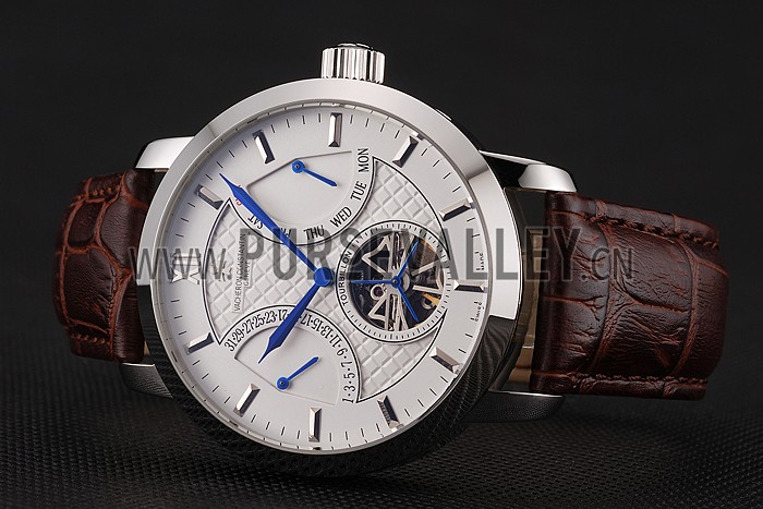 Vacheron Constantin Luxury Leather Watch 80228