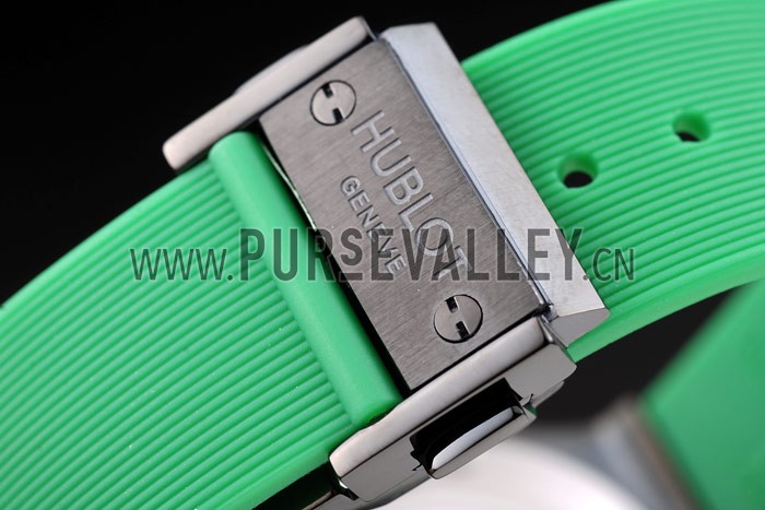 Hublot Big Bang African Wildlife Foundation Green Rubber Strap