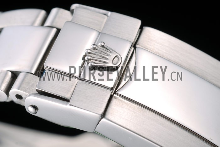 Rolex GMT Master II Blue Rose Red Bezel Black Dial Tachymeter